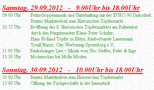 das volle Programm