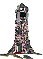 Bismarkturm Grafik von Heiner Klick